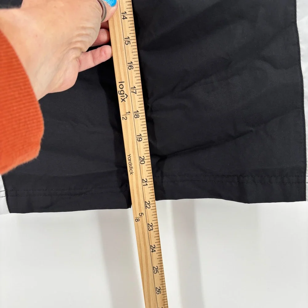 Nike Windbreaker Pants Kids Small Black Excellent Side Stripe Track Jogger Retro